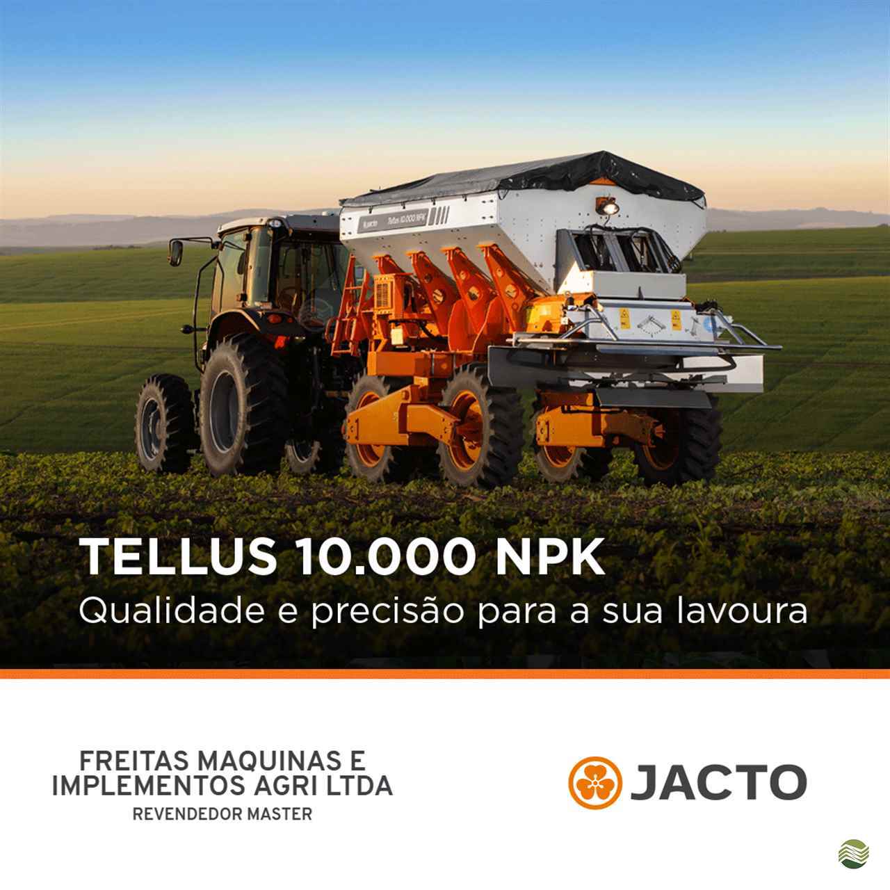 IMPLEMENTOS AGRICOLAS DISTRIBUIDOR DISTRIBUIDOR 10000 Freitas Máquinas - Jacto JATAI GOIAS GO
